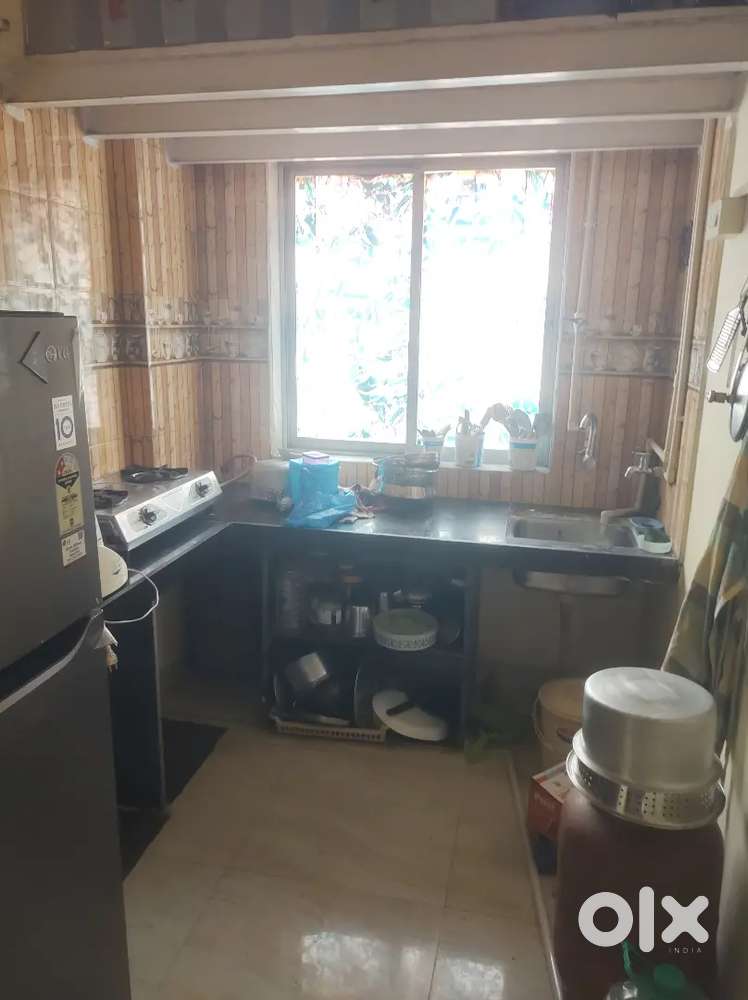 Jb nagar metro station1bhk furnished flat kanakiya wall chakala Andher