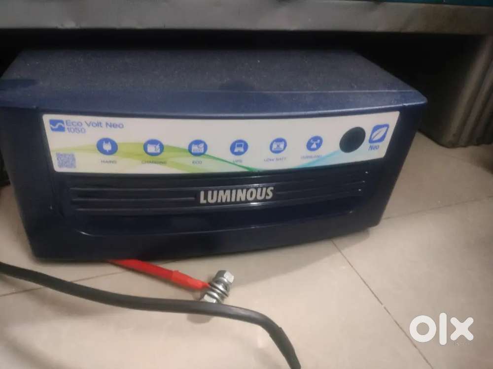 Luminous battery and inverter