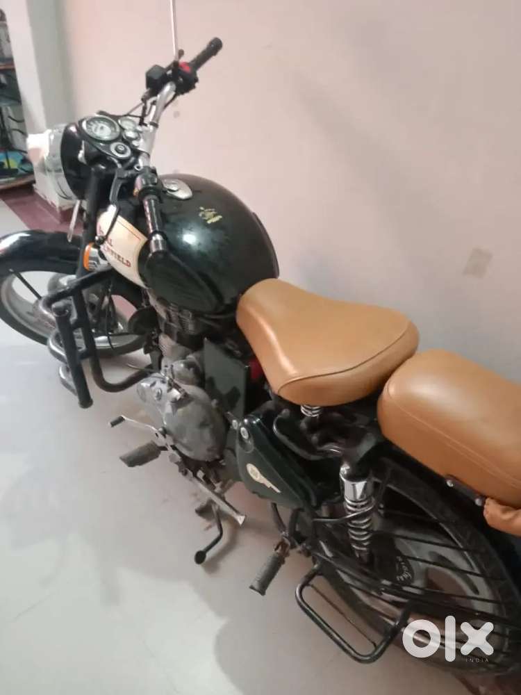 Well maintained Army subedar bike,