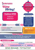Finance job field work