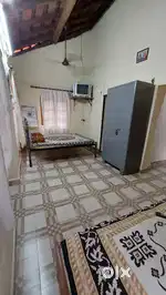 1Bhk furnished independent standalone house just 3kms/ 4min frm Panaji