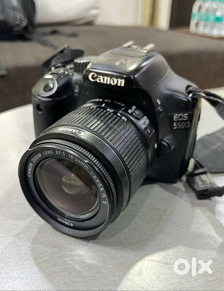 Canon EOS 550D DSLR + 18-55 Lens + Camera Bag – Perfect for Beginners