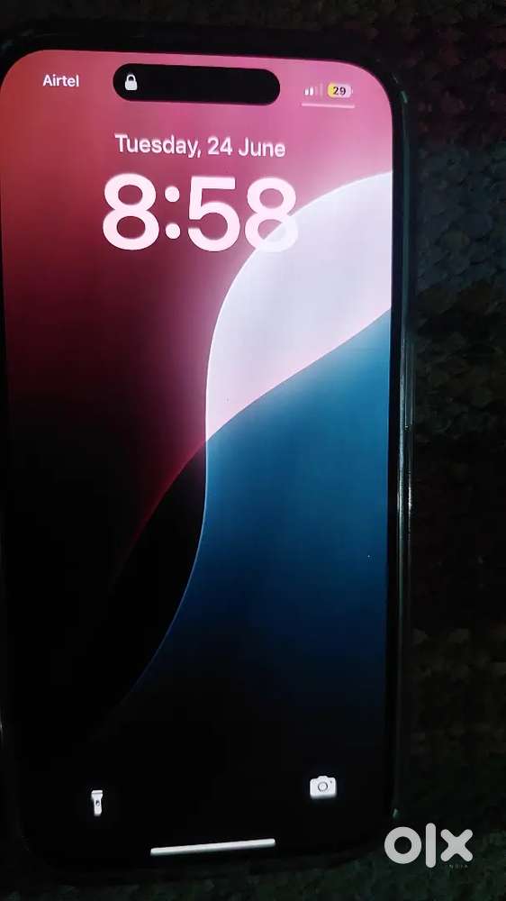 Iphone 15 pro 128 gb display change back panel change batery health 88