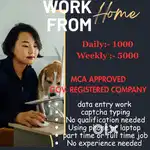 work from home ( malayalees)