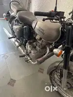 Less used Classic 350 Gun Metal Grey with extra rear tyre