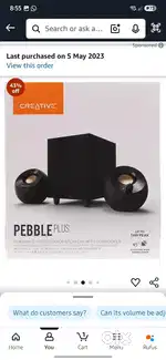 Creative Pebble Plus 2.1 Speakers