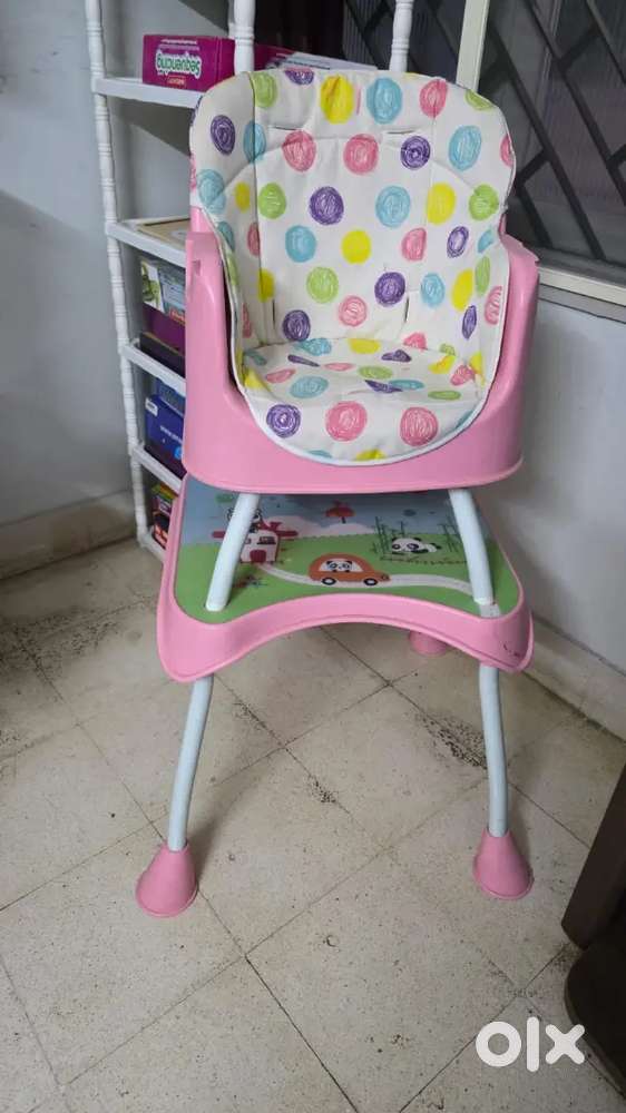 Kids 2 in 1 High chair and study table