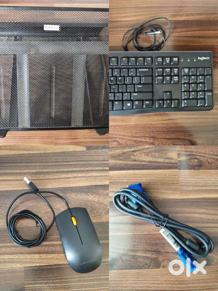 Keyboard Laptop Stand Mouse VGA Cable
