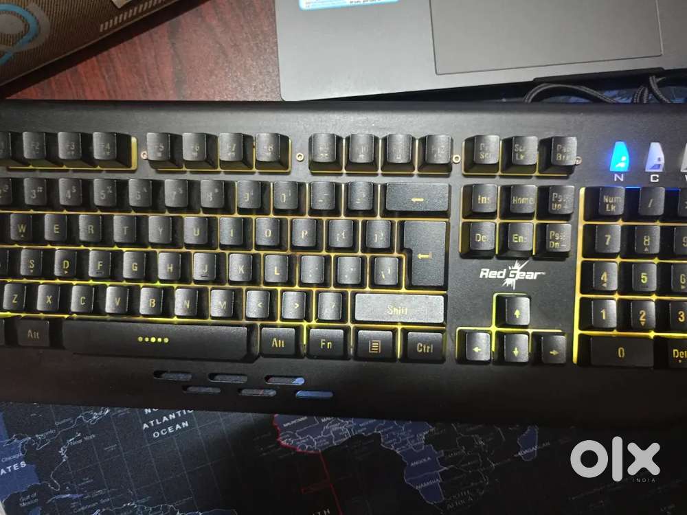 Gaming RGB redgear keyboard