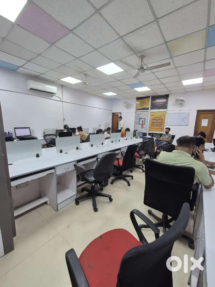 2Cabin,Cnfrnc,24Seat,Recp,Pntry.Fully Furnished Office Space For Rent.