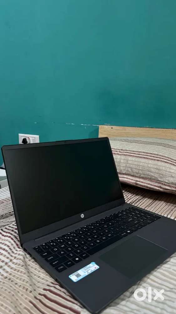 New laptop didn't used and opened box have.