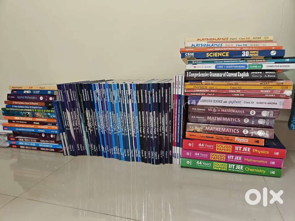 JEE and CBSE exam preparation books
