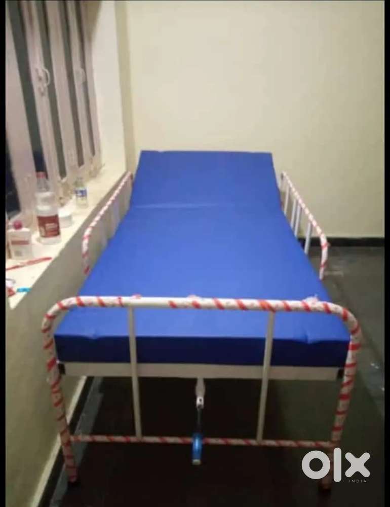 Brand new semi fowler hospital patient bed medical surgical icu cot
