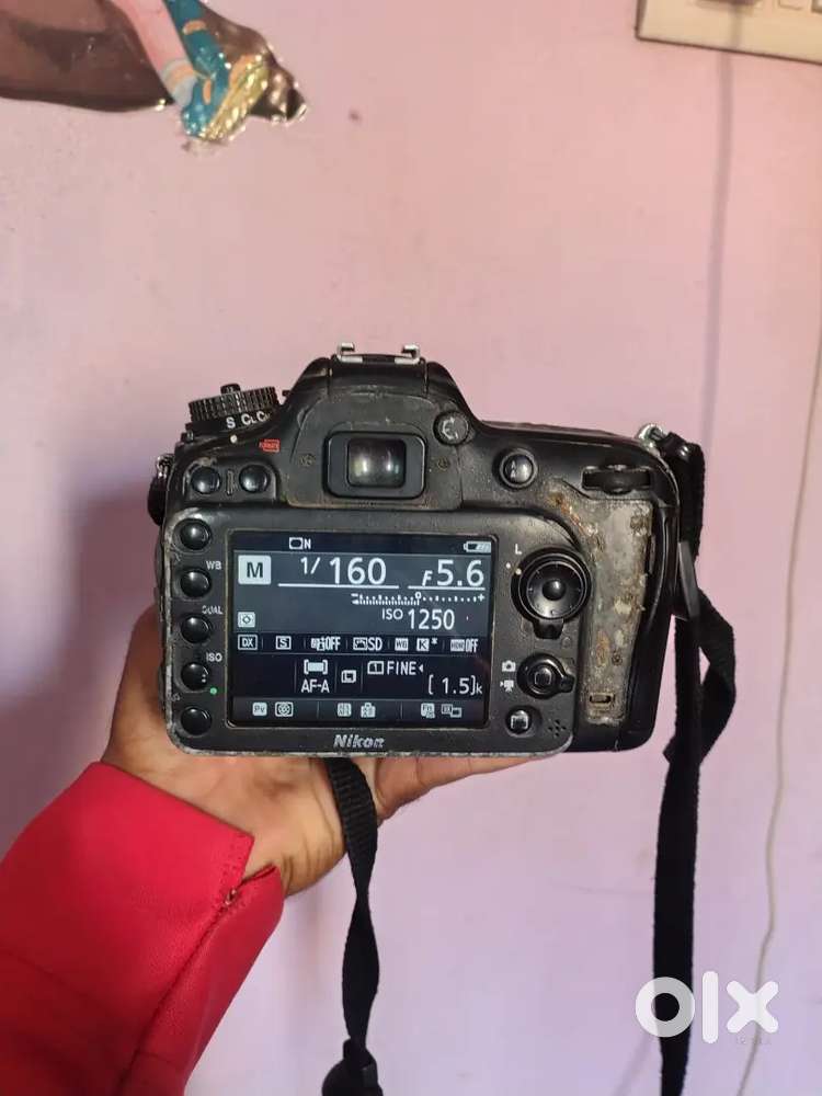 Nikon 7200d lansh 18+140