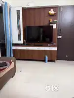 TV unit with LED light