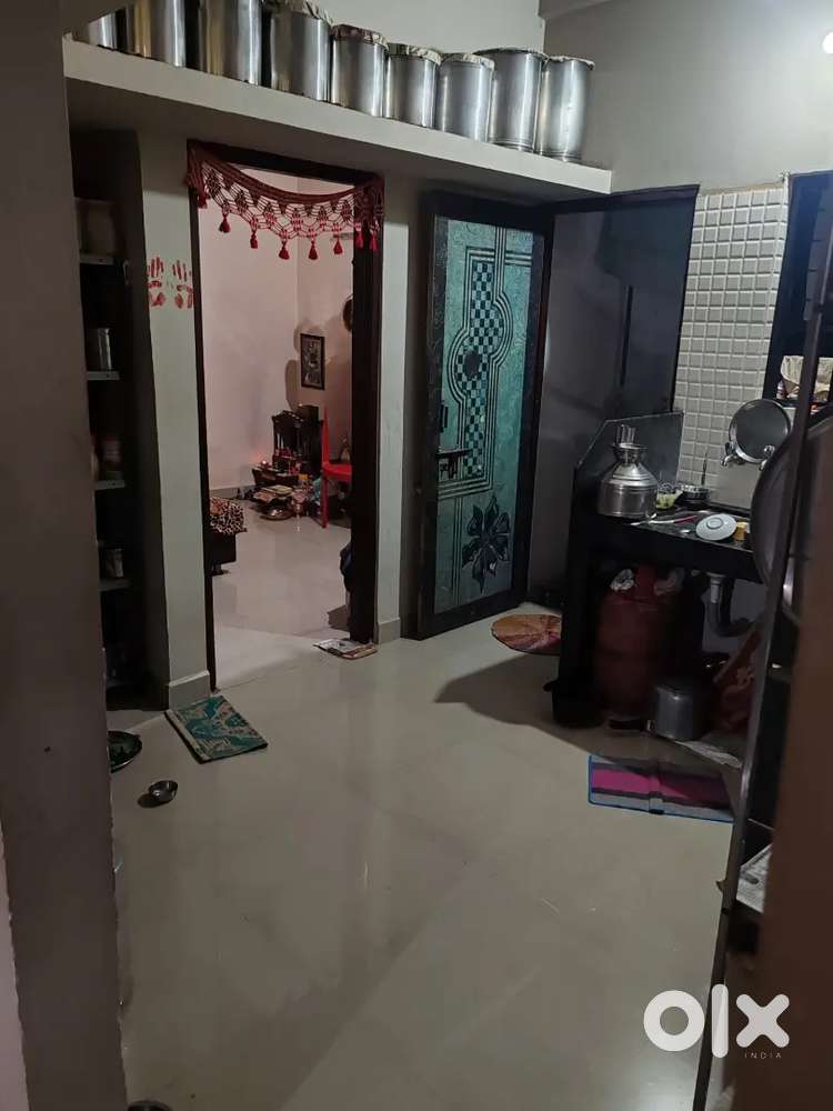 2 bhk Flat, no four wheeler parking, with motorcycle parking