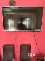 Fridge, 43” LG TV and Microwave for sale