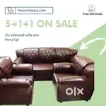 Transform Your Living Room: Shop 3+1+1 Sofa Sets Now!