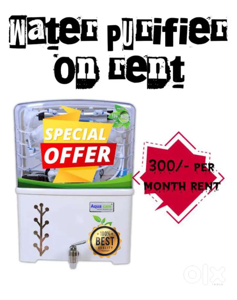 Water purifier on Rent