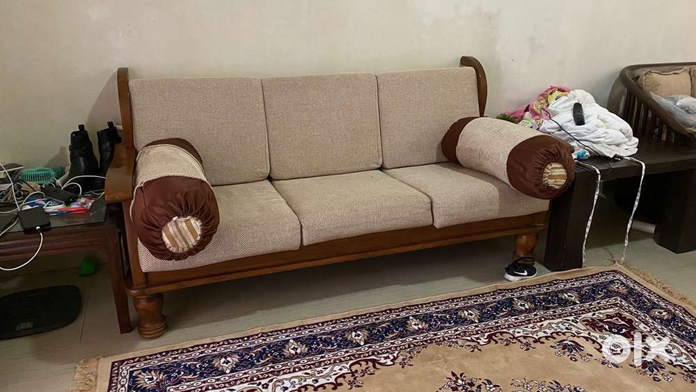 Wooden Sofa Great condition
