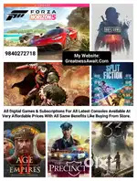 Nintendo Switch & Playstation 5 All Games&Subscriptions All Available,