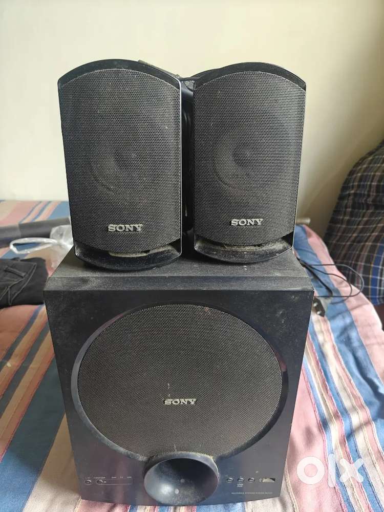 Sony 4.1ch Home Theater without Bluetooth, Powerful Subwoofer (Black)