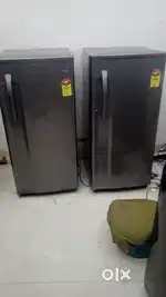 Single door fridge and washing machine 5 years warranty