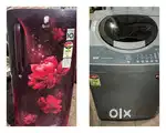 SINGLE DOOR FRIDGE TOP LOAD WASHING MACHINE RENT SERVICES ETC..