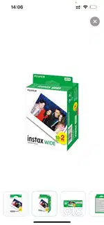 Fujifilm instax wide instant camera films ( Multicolur )