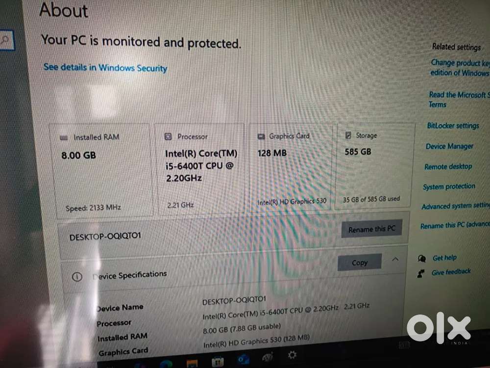 HP Powerful Core i5 Desktop PC – Perfect for Office  Only ₹10,000