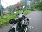 Royal Enfield with alloring