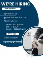 Simple home-based job Simple work to get a big amount Get 100 % salary