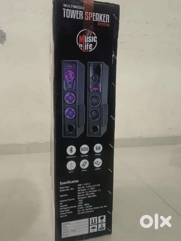 Brand New Tower Speaker.