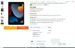 Ipad 9th Gen Very Very Good Condition With Box & Charger