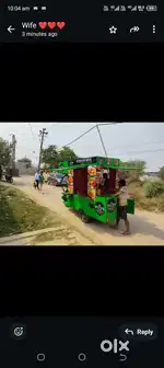 E Rikha food cart urgent sale