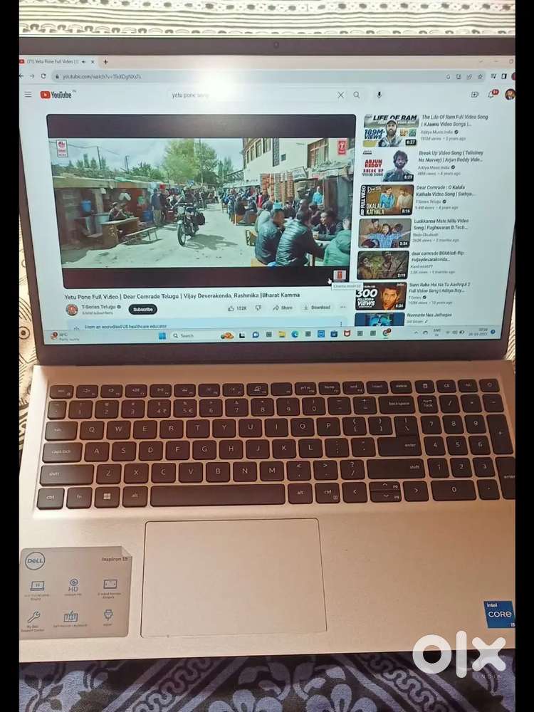 Dell 12 Inspiron 3520 intel core (8 Gb/512 ssd) good condition