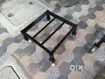 Terrace Garden Customized Fabricated Steel stands in Square Shape
