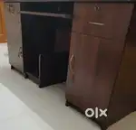COMPUTER TABLE WITH OFFICE CHAIR.   TABLE SIZE. 5X2