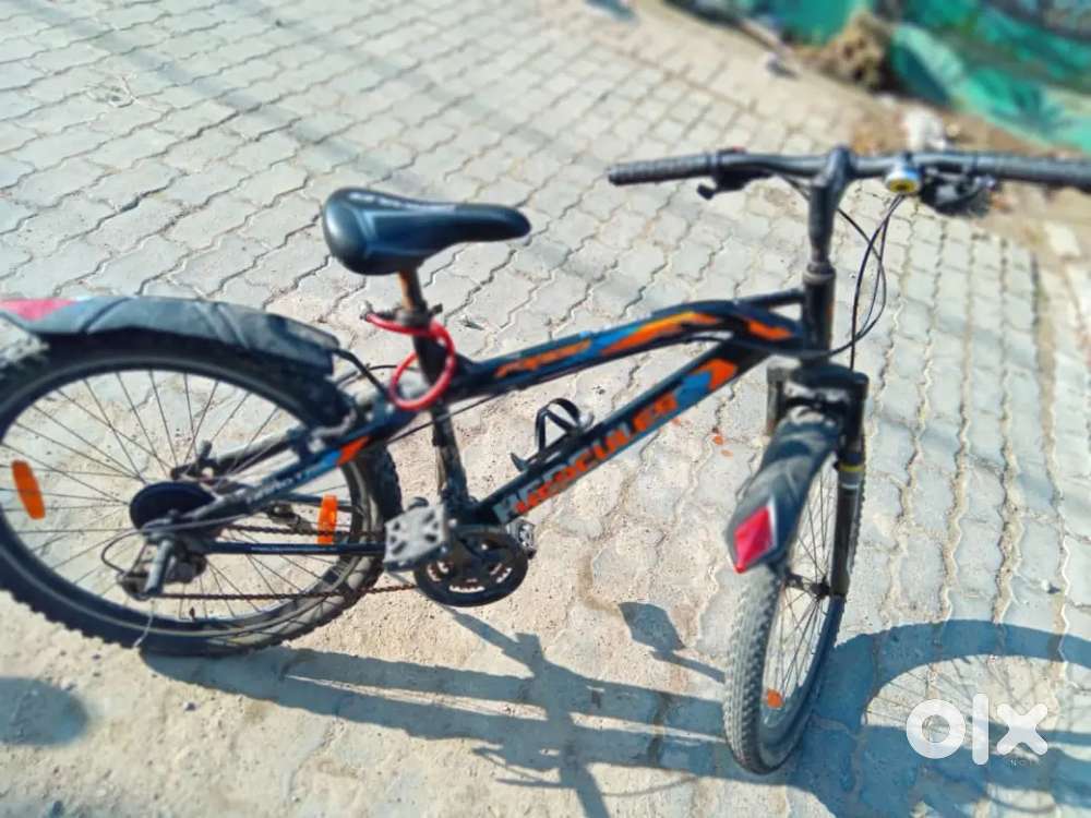 New Condition cycle double disk brake tubeless tires urgent sell