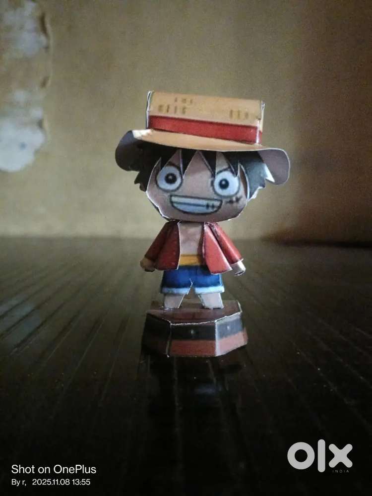 LUFFY PAPERCRAFT FULLY HANDMADE