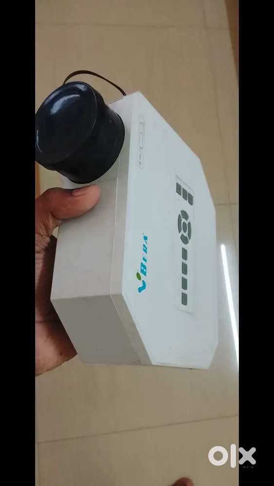 Projector white in colour