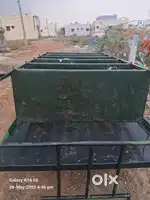 Steel rack and cot for sale