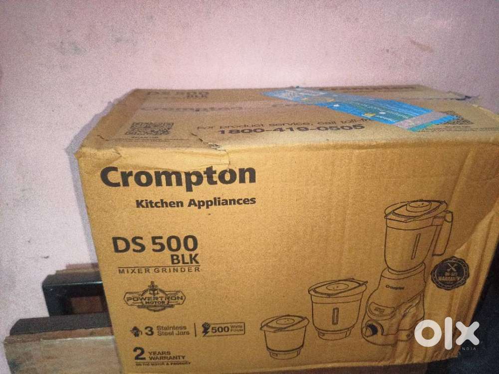 DS 500 BLK crompton mixer grinder,