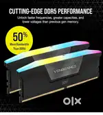 CORSAIR Vengeance RGB DDR5 RAM 16GB
