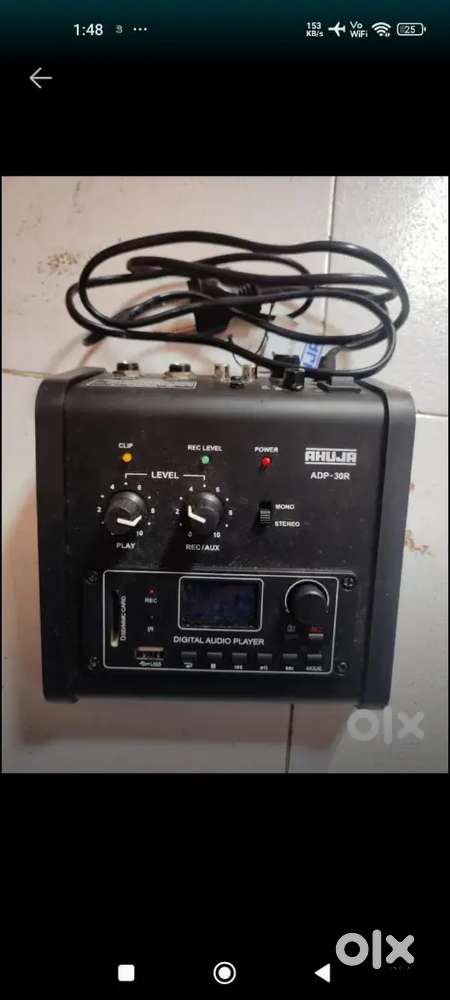 Audio songs recording machine Ahuja ADP 30R MP3 player/recorder