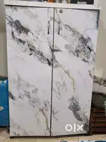 Wooden pattern almirah