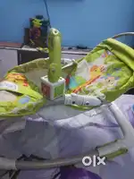 Rocking chair toddler light green color