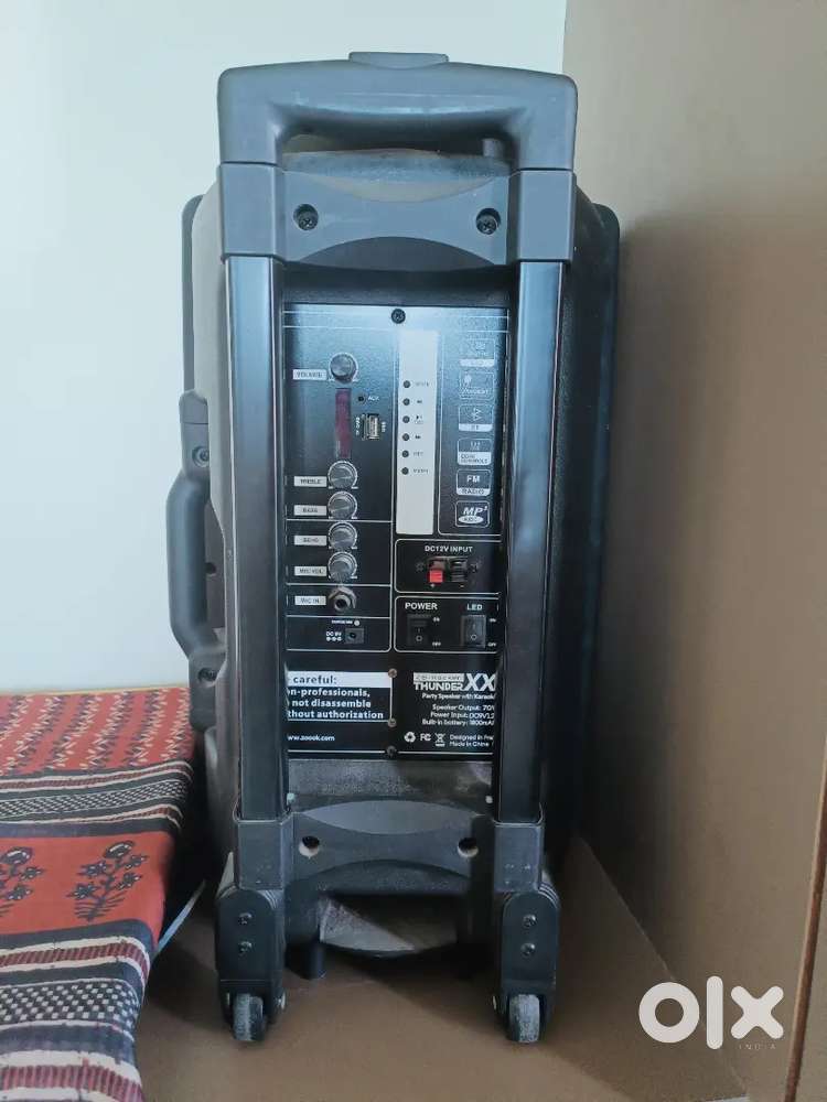 Party speaker zook rocker in a very good condition