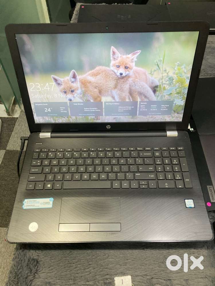 Hp laptop - i5 - 7th gen - 8gb - 256gb ssd - used device - with bill