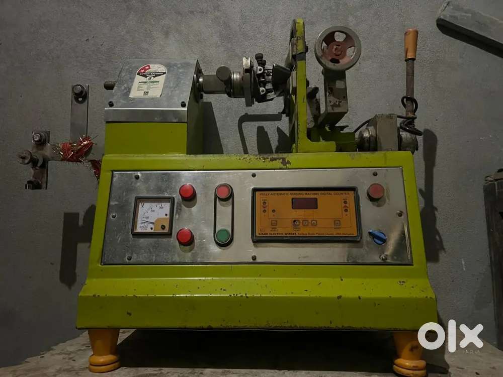 Fan winding machine